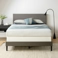 thumbnail image 3 of Mellow 7.5" Metal Box Spring with Wood Slats and Fabric Cover, Queen, 3 of 10