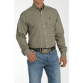 thumbnail image 4 of Cinch Golden Yellow Geometric Print - Mens Shirt  - Mtw1105756, 4 of 4