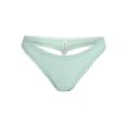 thumbnail image 4 of No Boundaries Women's Thong Panty Cotton Lace, 1-pack, Sizes XS-XXXL, 4 of 4