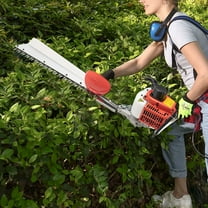 Single Edge Hedge Trimmer 0.65kW Two-stroke Oil 40.55*10.23*9.84 in 22.5CC Hedge Trimmer Garden Bush Trimmer Tool