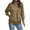 Khaki-Fashion Sweatshirts, variant on Xcmzpl Sweatshirts for Women Plus Size Solid Color Crewneck Sweatshirt Travel Pullover Tops Soft Long Sleeve T-shirts Early Fall Fashion