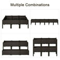 thumbnail image 6 of Outsunny 6 Piece Raised Garden Bed Kit, Elevated Planter Boxes with Drainage Holes for Outdoor Flowers, Vegetables, and Herbs, 6 of 10