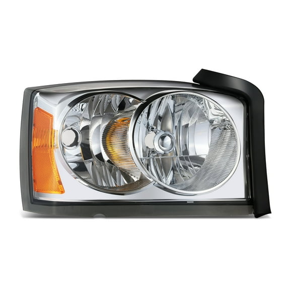 DNA Motoring OEM-HL-0163-R For 2006-2007 Dodge Dakota OE Style Right Passenger Side Headlight Lamp