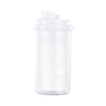 thumbnail image 2 of Fitness Shaking Cup for Protein Powder, Large Diameter Straight Drinking Cup with Leak-proof Lid, Food-grade Plastic Graduated Mixer Bottle, Topliu, 2 of 7