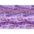 thumbnail image 1 of Ahgly Company Machine Washable Indoor Rectangle Transitional Purple Violet Purple Area Rugs, 7' x 10', 1 of 7