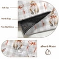 thumbnail image 6 of Large Area Rugs for Living Room Bedroom, Easter 5'x8' Rug Washable Carpet Runner Indoor Outdoor, Spring Pink Bow Bunny Grey White Checkered Non Slip Floor Mats Rug for Kitchen, Bathroom, 6 of 8