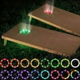 thumbnail image 1 of Cornhole Game Night Light Corn Hole Bean Bag Toss Board Led Lamp, 1 of 5