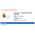thumbnail image 2 of Oil Filter Kit - Compatible with 2006 BMW 330xi, 2 of 2