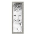 thumbnail image 2 of ArtToFrames 10" x 31" Classic Antique Silver Picture Frame, 10x31 inch Silver Wood Poster Frame (WOM-4926), 3 Pack, 2 of 6