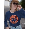 thumbnail image 2 of Stay Positive Energy Long Sleeve Women's -SelectDesign Designs, 2 of 4