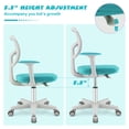 thumbnail image 2 of Silla de Escritorio para Niños Costzon Ajustable Giratoria con Brazos, 2 of 9