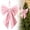 Light Pink, variant on Clearance Under $0.89! Large Velvet Christmas Bow For Tree Top Decor