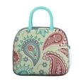 thumbnail image 3 of Sac à Lunch Artistique Ethnique Design Paisley Rétro Isolé Sac Thermique pour Extérieur, 3 of 6