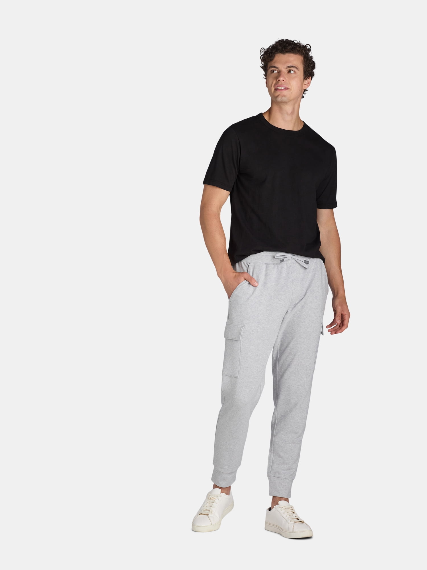 Athletic Works Men's and Men's Big French Terry Pant, Sizes S-3XL