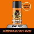 thumbnail image 2 of Gorilla 14 Oz. Heavy-Duty Multi-Purpose Spray Adhesive 6301502, 2 of 9