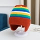 thumbnail image 5 of Gorro de lana para niños, gorro cálido de lana tejido para niños, elástico, suave y cómodo, para Otoño e Invierno, 5 of 8