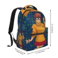 thumbnail image 2 of Velma Scooby Backpacks Large Capacity Travel Backpack Laptop Bag Lightweight Daypack, 2 of 6