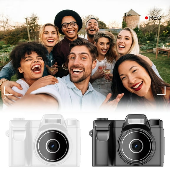 PALIFEUR Digital Camera, Vintage Mini Digital SLR Camera, HD 1080P Camera, Digital Point and Shoot Camera with 16X Zooms, Compact Small Camera for Boys Girls Kids