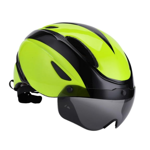 yotijay Helmet Adjustable Head Circumference Bike Helmet for Commuting yellow