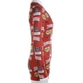 thumbnail image 3 of xiaxaixu Femmes V-Cou Body, Imprimé Home Wear, Pyjama à Manches Longues, 3 of 8