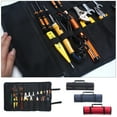 thumbnail image 3 of Ziuscore Waterproof Wrench Storage Bag with Handle Multi-functional Spanner Tools Organizer Folding Pocket for Professional Working Black, 3 of 6