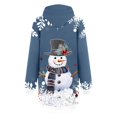 thumbnail image 5 of EHQJNJ Sweat-Shirt Surdimensionné à Col Rond pour Femmes Mode de Noël Manches Longues avec Poche Imprimé Robe Mode Fine Sweat-Shirts pour Femmes Col Rond Sweat-Shirt Mignon Graphique pour Femmes, 5 of 5