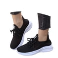thumbnail image 3 of Womens Non Walking Shoes Lightweight Breathable Casual Workout Shoes Soft Soled Tennis Running Sneakers, 3 of 6