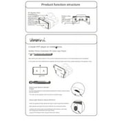 ZHANGHENG VR Headset with Controller Adjustable 3D VR Glasses Virtual Reality Headset HD Blu-ray Eye Protected Support 5~7 Inch for Android/Phone/windows