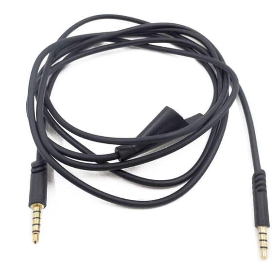 6.56ft/2m 3.5mm Mute Earphone Audio Cable for Astro A10 A40 Gaming Headphone Headset Accessory