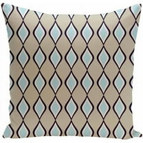 Simply Daisy Geometric Print Decorative Pillow, 16" x 16"