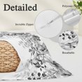 thumbnail image 3 of Grey Body Pillow Covers 20"x54", Eucalyptus Leaves Soft Brushed Microfiber Breathable Throw Pillow Covers, Pillowcase with Zipper for Couch Sofa Bedroom Living Room, 3 of 9