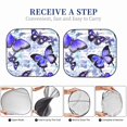 thumbnail image 5 of Kdxio Butterflies Print 2-Piece Sun Shade Front Windshield - Foldable Car Front Window Sunshades For Most Sedans Suv Truck, 5 of 6