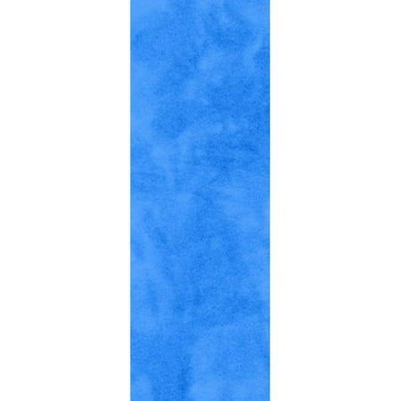 Blender Fleece Fabric, Blue, 31" x 11"