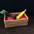 thumbnail image 3 of cestas de ratán tejidas a mano, caja de almacenamiento, cestas para organizar frutas y verduras, caja de almacenamiento orgánica, como se muestra, como se muestra, 3 of 5