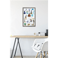 thumbnail image 6 of Disney 100th Anniversary - Character Grid Wall Poster, 14.725" x 22.375" Framed, 6 of 6