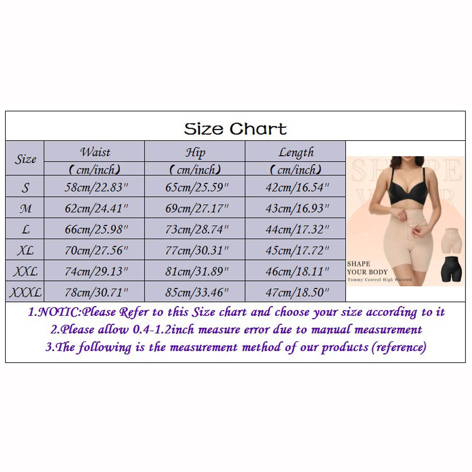 fvwitlyh Shapewear for Women Tummy Control Womens Tops Fitted Women Solid  Buckle Pants Shaping Button High Waist Underwear Shapewear Compression Body  Suit Women 