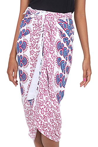 bright pink beach cover up