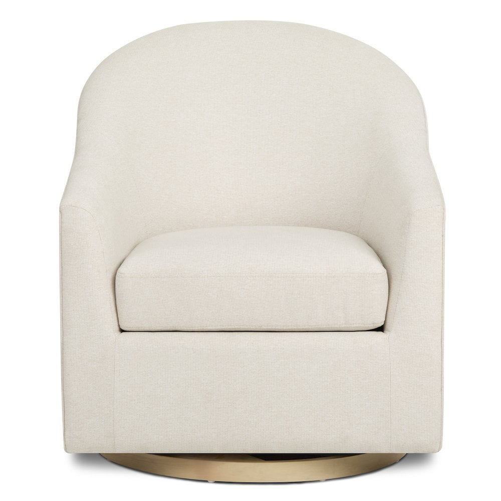 Evolur Luna Swivel Glider & Ottoman, Daisy
