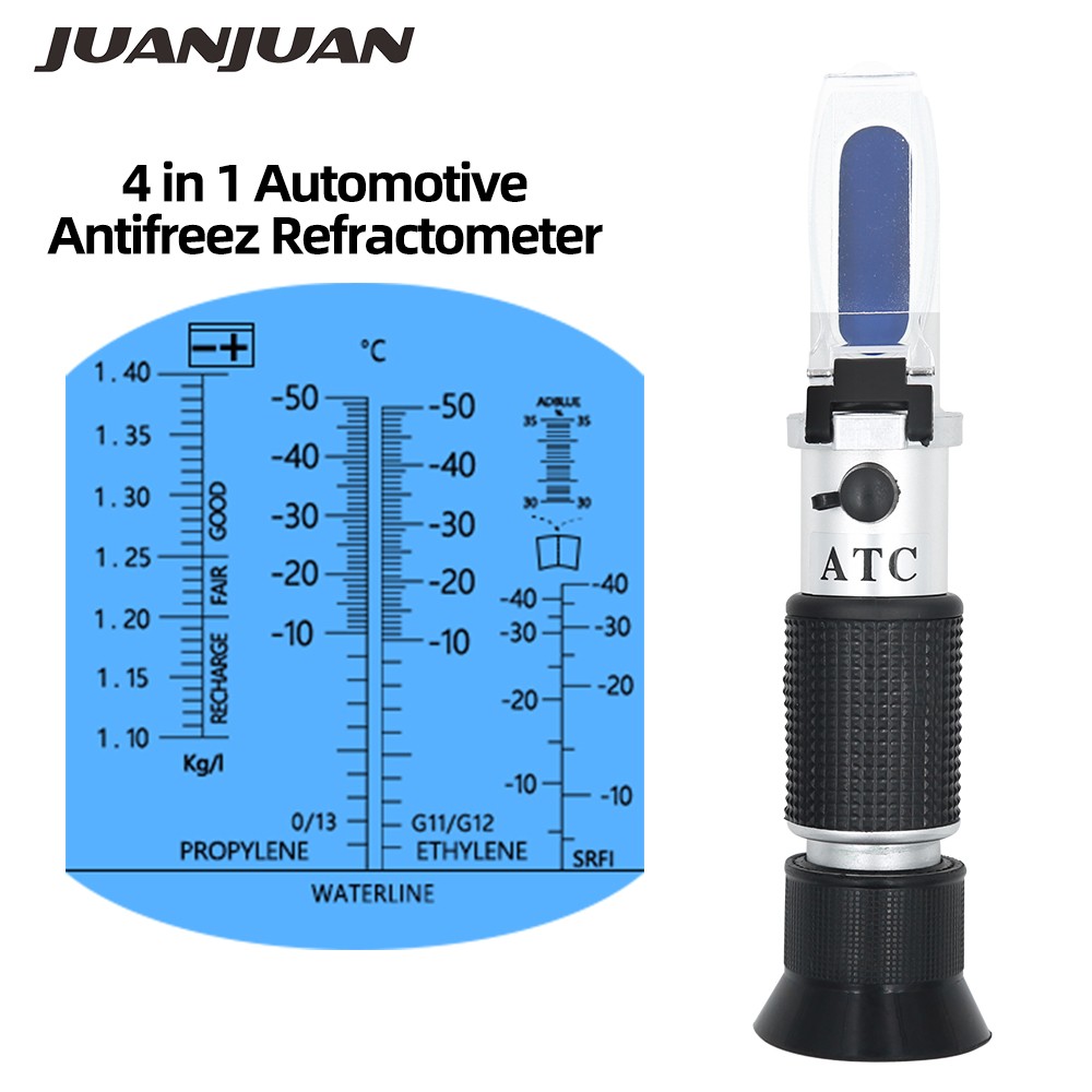 4in1 ATC Refractometer Antifreeze Coolant Tester Finland Ubuy