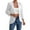 White, variant on Shrugs for Women, Comdrip Cardigan Sweaters for Women Summer Lightweight Open Front Cardigans Netted Knit Half Sleeve Cover Ups Summer Sweaters for Women Lightweight Black L