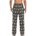 thumbnail image 2 of Winter Christmas Sweets Drinks Pajama Pants Mens Lounge Pants Lightweight Men Pajama Bottoms with Pockets Drawstring, 2 of 7