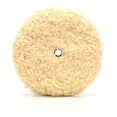 thumbnail image 2 of 3M Polishing Pad 05753 Perfect-It; Use To Refines P1200/Finer Sand Scratches/Other Paint Surface Defects; Wool; White; More Aggressive; 9 Inch Diameter; Quick Connect Type Attachment; Pack Of 6, 2 of 7