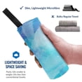 thumbnail image 2 of YFYANG Adult Microfiber Quick Dry Bath Towels, Blue Abstract Watercolor Texture Beach Towel, Home Camping Travel Essentials, 27.5" x 55", 2 of 9