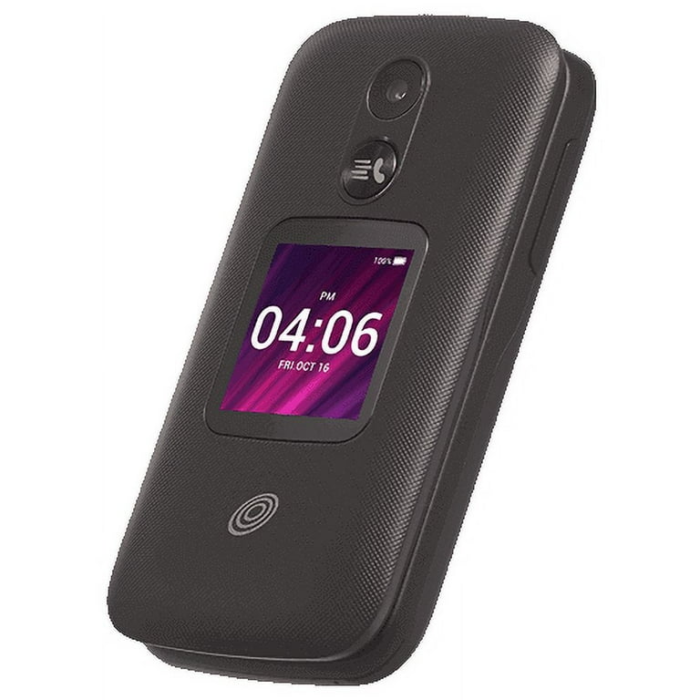 TCL Tracfone My Flip 2, 4GB Black - Prepaid Phone