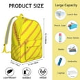 thumbnail image 5 of Athlete Backpack Featuring Team and Ball Design, Oxford Build with Spacious Storage and S‑Shaped Straps, Great for Travel or Gifting, 5 of 5