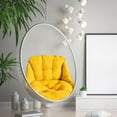 thumbnail image 2 of Thickened Hammock Swing Chair Cushion Replacement, Soft Hanging Egg Chair Seat and Back Cushions Pad Set, Waterproof Washable Indoor Outdoor Patio Garden Basket Chair Cushion Pillow, 2 of 5