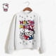 thumbnail image 3 of Sudadera HELLO KITTY para mujer, tallas S a 3XL, sudadera holgada coreana fina y elegante para mujer, sudaderas con capucha de dibujos animados rosas Kawaii Y2K, 3 of 5