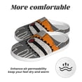thumbnail image 6 of KLL I Like Big Digger Pattern Adult Unisex Cozy Slippers,Fuzzy Slip-on Slippers TPR Sole Slippers Comfort Plush Home Footwear for Indoor & Outdoor-35/36, 6 of 7
