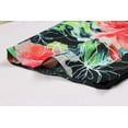 thumbnail image 4 of LA LEELA Hawaiian Shirts Womens Casual Summer Beach Party Blouse Shirt Blouses Short Sleeve Tropical Vacation Tops Dress Shirts Tank Top Women M Hibiscus Floral, Black, 4 of 4
