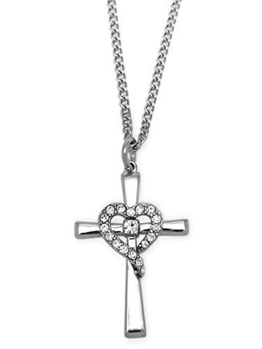 Women's Stainless Steel Cross Necklace 